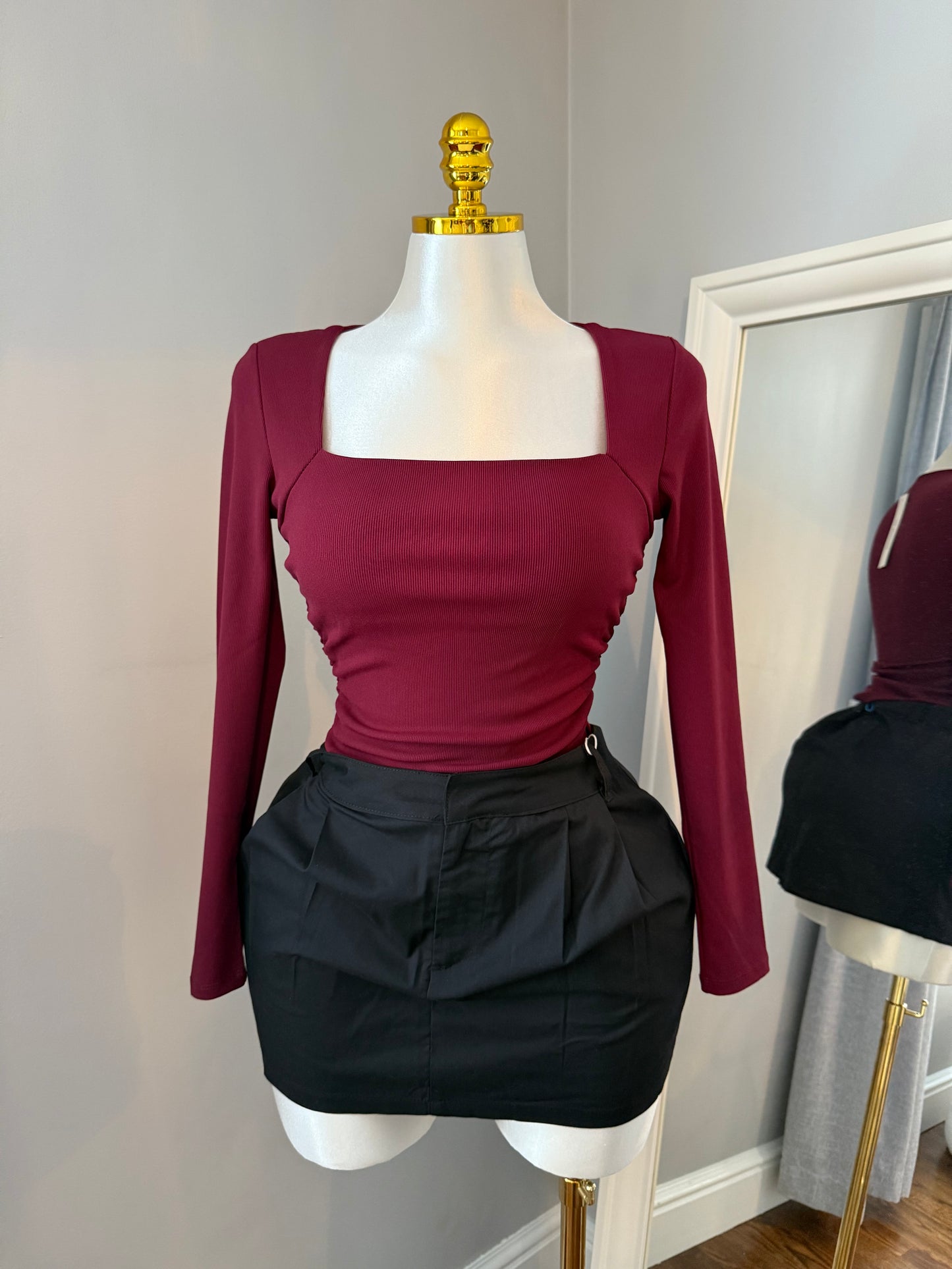 The Sienna Square Neck Top
