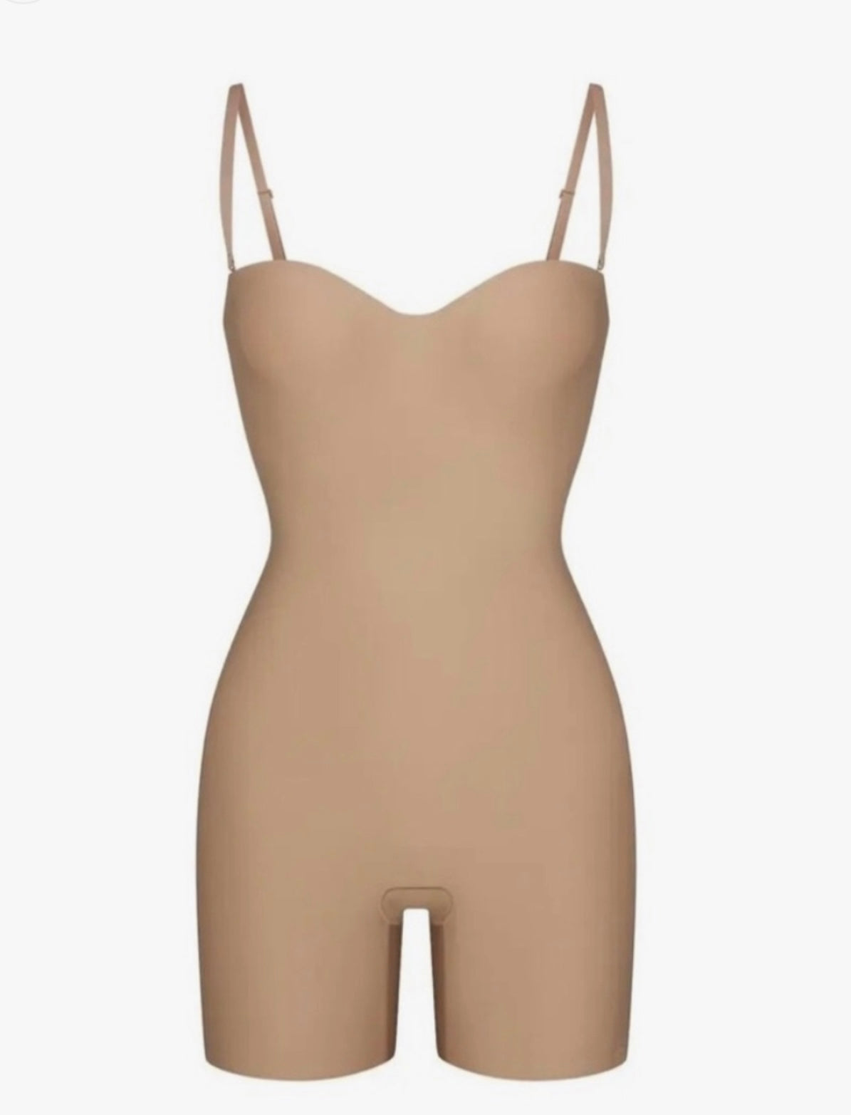 Skims Body Core Sculpt Under Wire Mid Thigh Body Suit