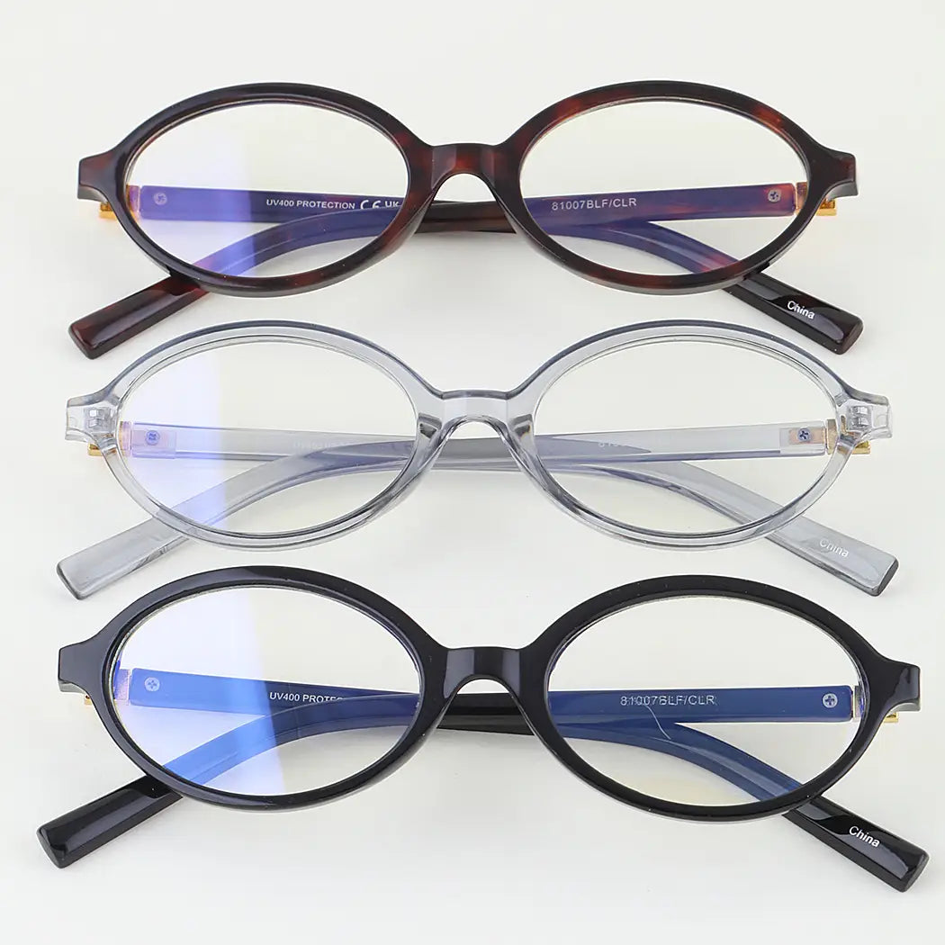 The Soho Oval Blue Light Glasses
