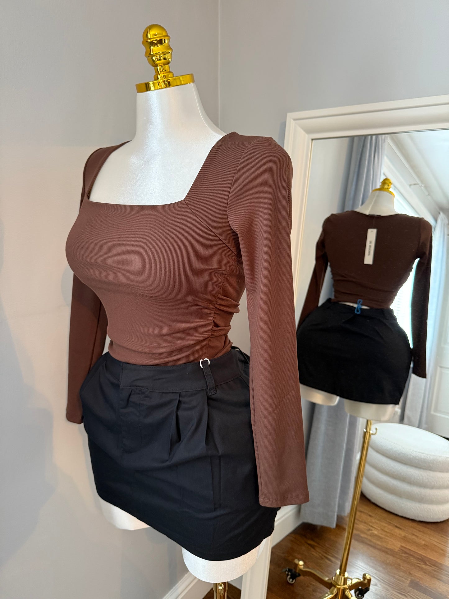 The Sienna Square Neck Top