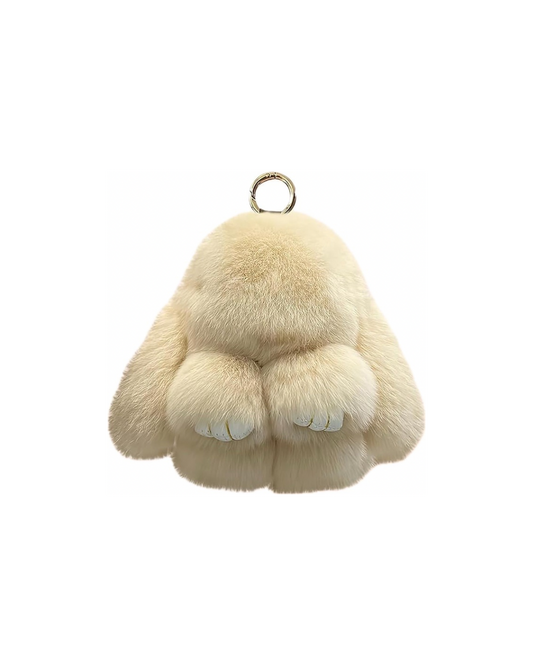 Cozy Bunny Keychain